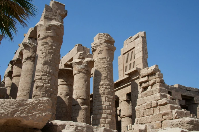 Karnak Temple Complex on Luxor East Bank Egypt