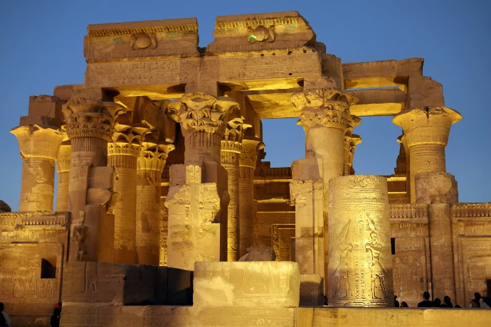 Kom Ombo Temple on the route between Luxor and Aswan