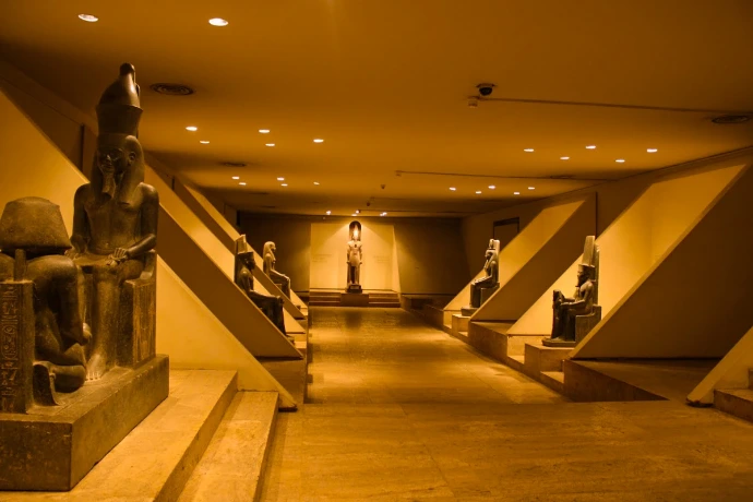Luxor Museum on the East Bank of Luxor Egypt
