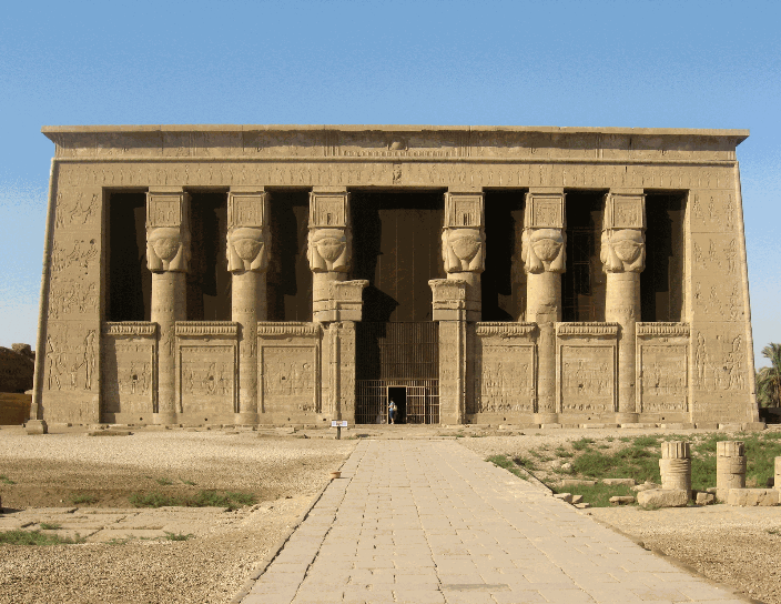 Dendera Temple complex on a private trip from Luxor